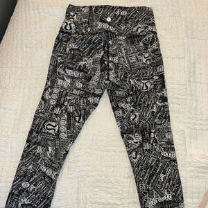 Lululemon Logo Leggings